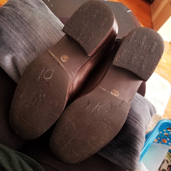 SOLD Vtg. Brown Leather Boots - Picture 7 of 7